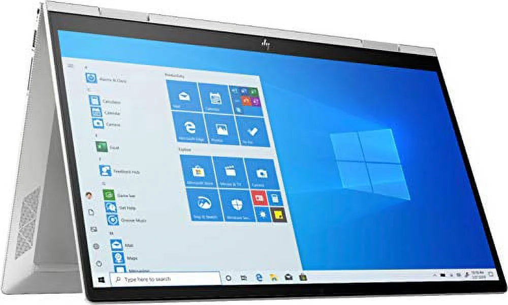 HP 2020 Envy x360 2-in-1 15.6 FHD Touchscreen Laptop Computer, Intel Core i7-1065G7, 32GB RAM, 1TB PCIe SSD, Backlit Keyboard, HD Webcam, Fingerprint Reader, Win 10, Silver, 32GB SnowBell USB Card