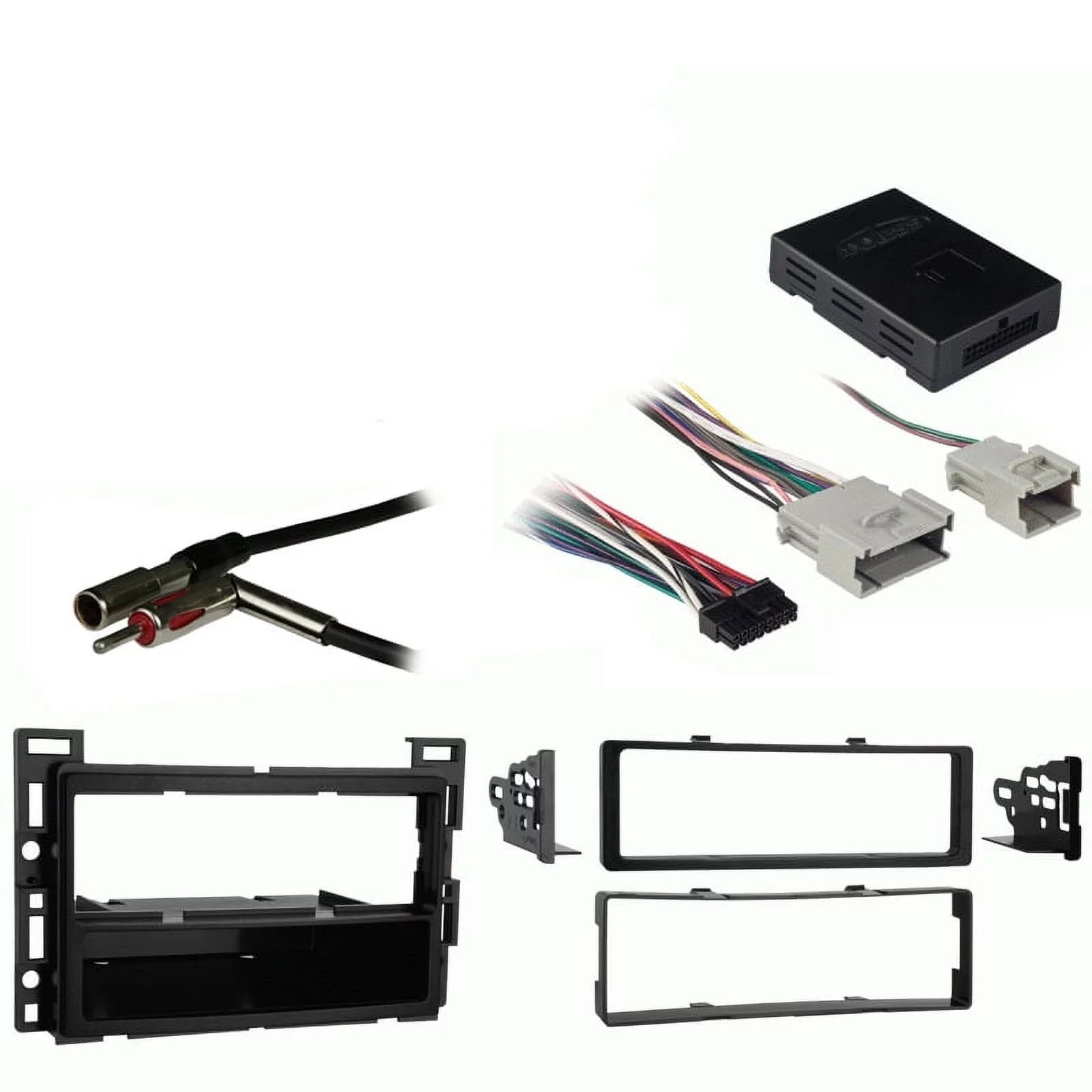 Fits Saturn Vue 2006-2007 Single DIN Stereo Harness Radio Install Dash Kit