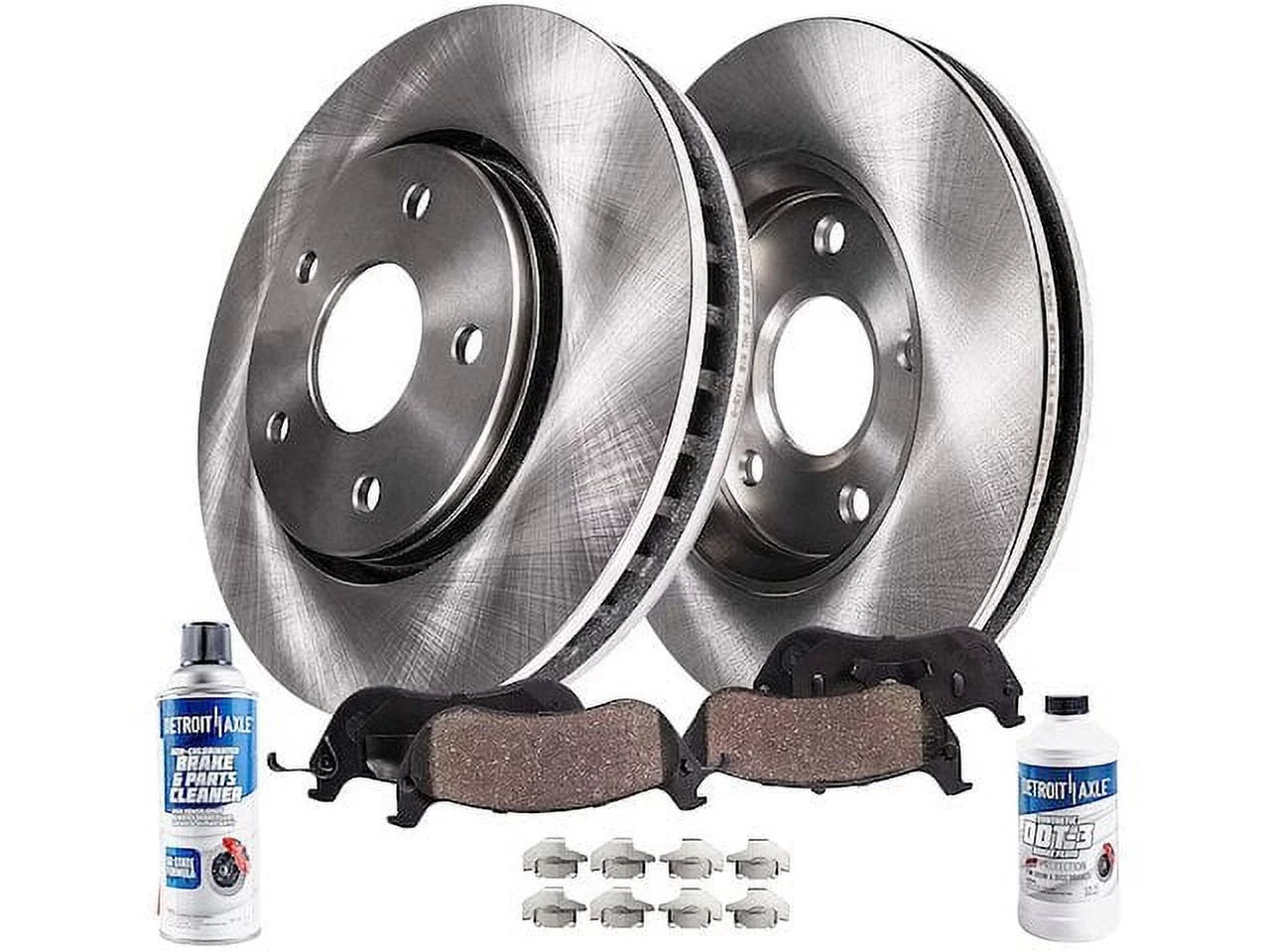 Front Brake Pad and Rotor Kit - Compatible with 2002 - 2006 Toyota Camry 2003 2004 2005