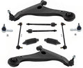 Front Lower Control Arms Sway Bar Links Tie Rods for Mitsubishi Galant 04-12 10p