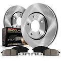 Power Stop Front Stock Replacement Brake Pad and Rotor Kit KOE2598 Fits 1979 Chevrolet Corvette
