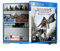 Assassin's Creed IV: Black Flag - Custom Replacement PS4 Cover and Case. NO GAME