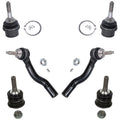 Detroit Axle - Front Ball Joints Tie Rods Kit for 2003-2005 Ford Crown Victoria Lincoln Town Car Mercury Grand Marquis Marauder Replacement 4 Upper & Lower Ball Joints 2 Out Tie Rods
