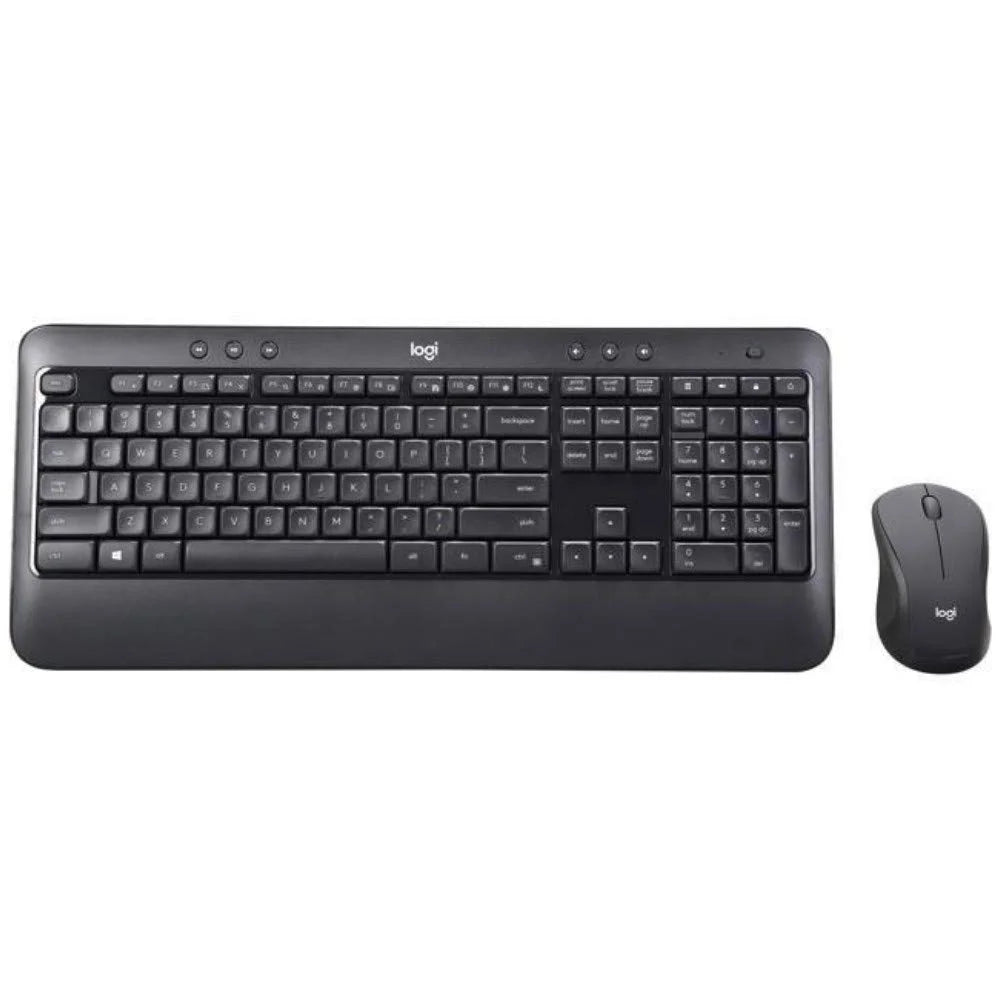 Logitech MK540 Full-Size Advanced Wireless Scissor Keyboard & Mouse Bundle Black