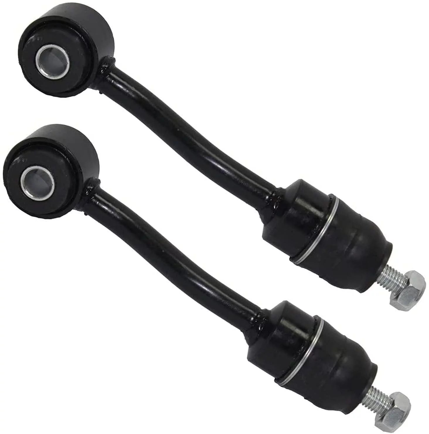 Detroit Axle - Front 2pc Sway Bars for Jeep Grand Cherokee 1996 1997 1998, 2 Sway Bar End Links Replacement
