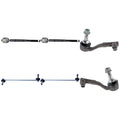 Mevotech 6pcs Front Steering Tie Rod End Sway Bar Link For 2014-2015 BMW 228i