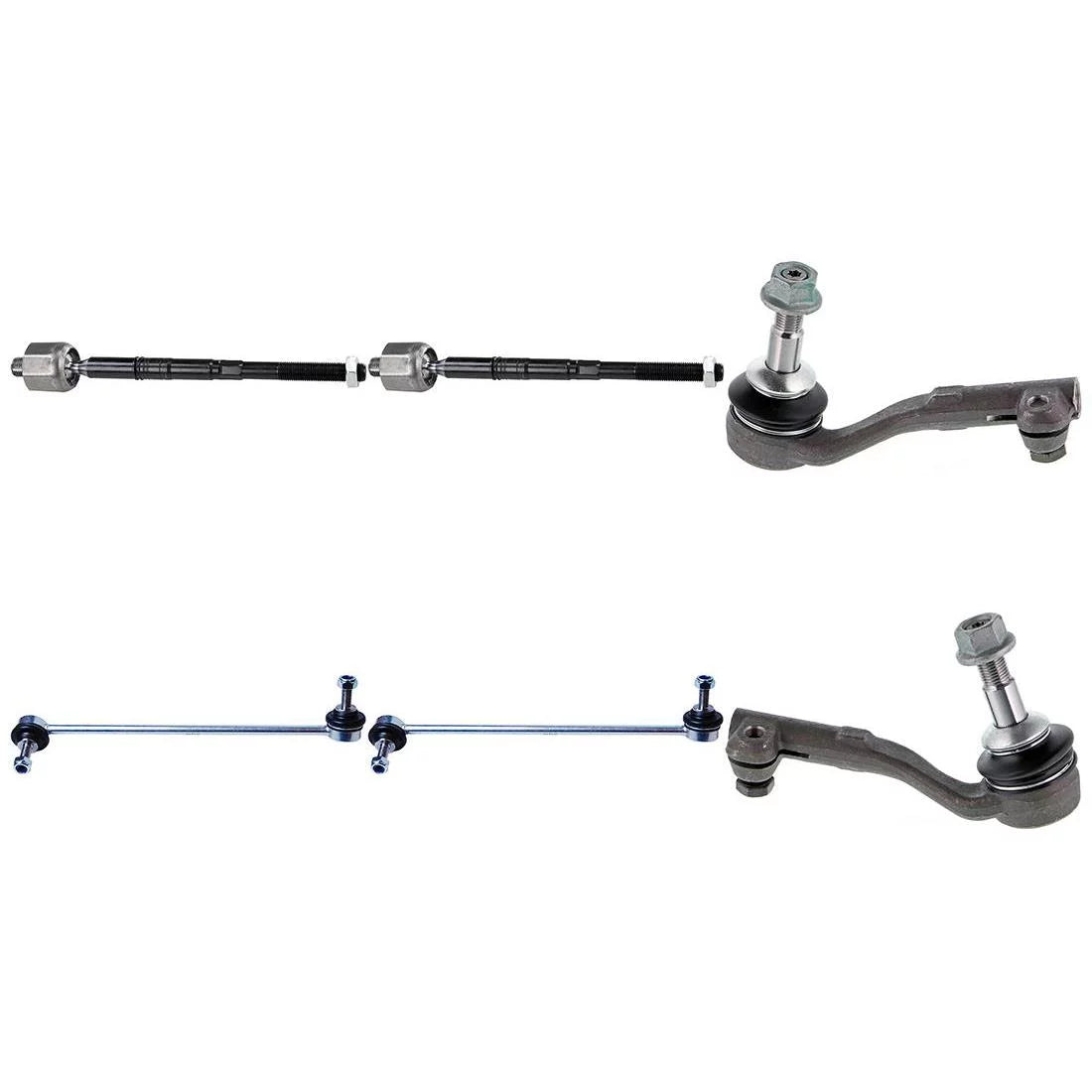 Mevotech 6pcs Front Steering Tie Rod End Sway Bar Link For 2014-2015 BMW 228i