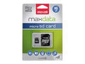 Maxell MAXDATA - Flash memory card (SD adapter included) - 16 GB - Class 10 - microSDHC