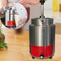 TFCFL Electric Heated Nacho Cheese Dispenser w/Spout 1 Pump Hot Fudge Caramel Warmer Buffet