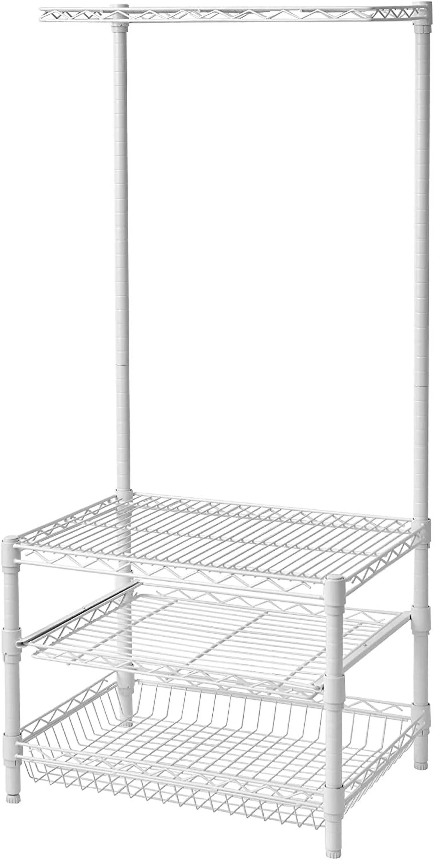 GEROBOOM Suprima? Portable Mini Fridge Organizer - White
