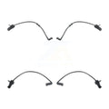 Mpulse Front Rear Disc Brake Pads Wear Sensor (4 Pack) For 2017-2018 Audi S7 4.0L w Ceramic 400mm Rotors 370mm KSE-100408