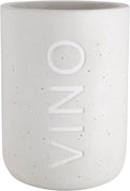 Santa Barbara Design Studio Table Sugar Cement Wine Bottle Chiller Holder, 7.5H, Vino