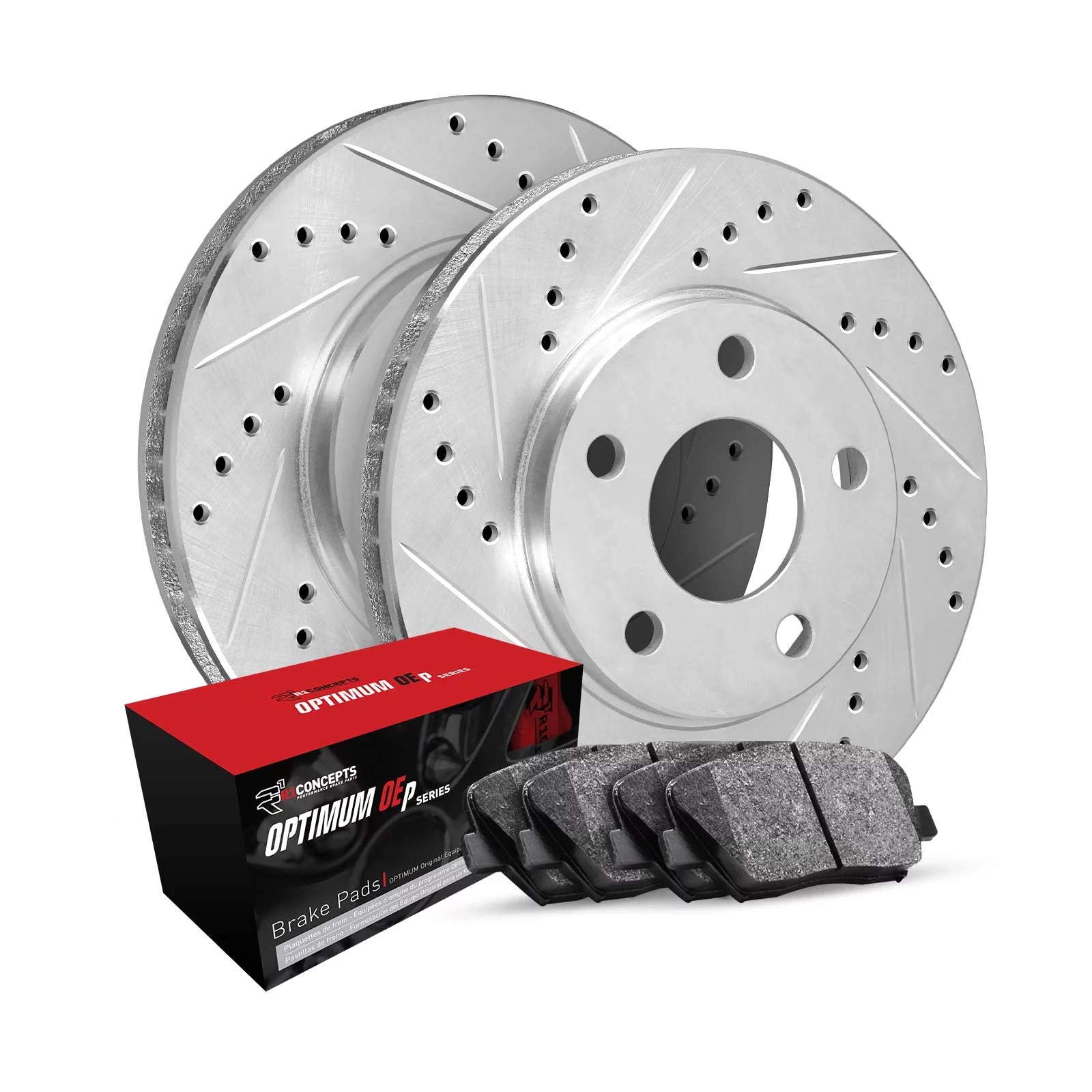R1 Concepts Front Brakes and Rotors Kit