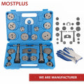 22pcs Universal Disc Brake Caliper Brake Piston Rewind Hand Tools W/ Glove Set