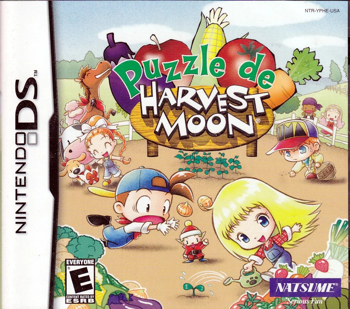 Puzzle de Harvest Moon NDS - Find out if you have a Green Thumb in this Nintendo DS Game