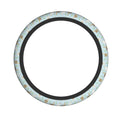 XMXY Car Steering Wheel Cover, Camel Alpaca Blue Background Non-Slip Jeep Truck Universal Elastic Steering Wheel Protector 15 inch