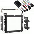 Fits Saturn Aura 2007-2009 Double DIN Stereo Harness Radio Install Dash Kit