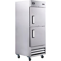 Nexel Reach In Split Door Freezer, 2 Solid Doors, 23 Cu. Ft.
