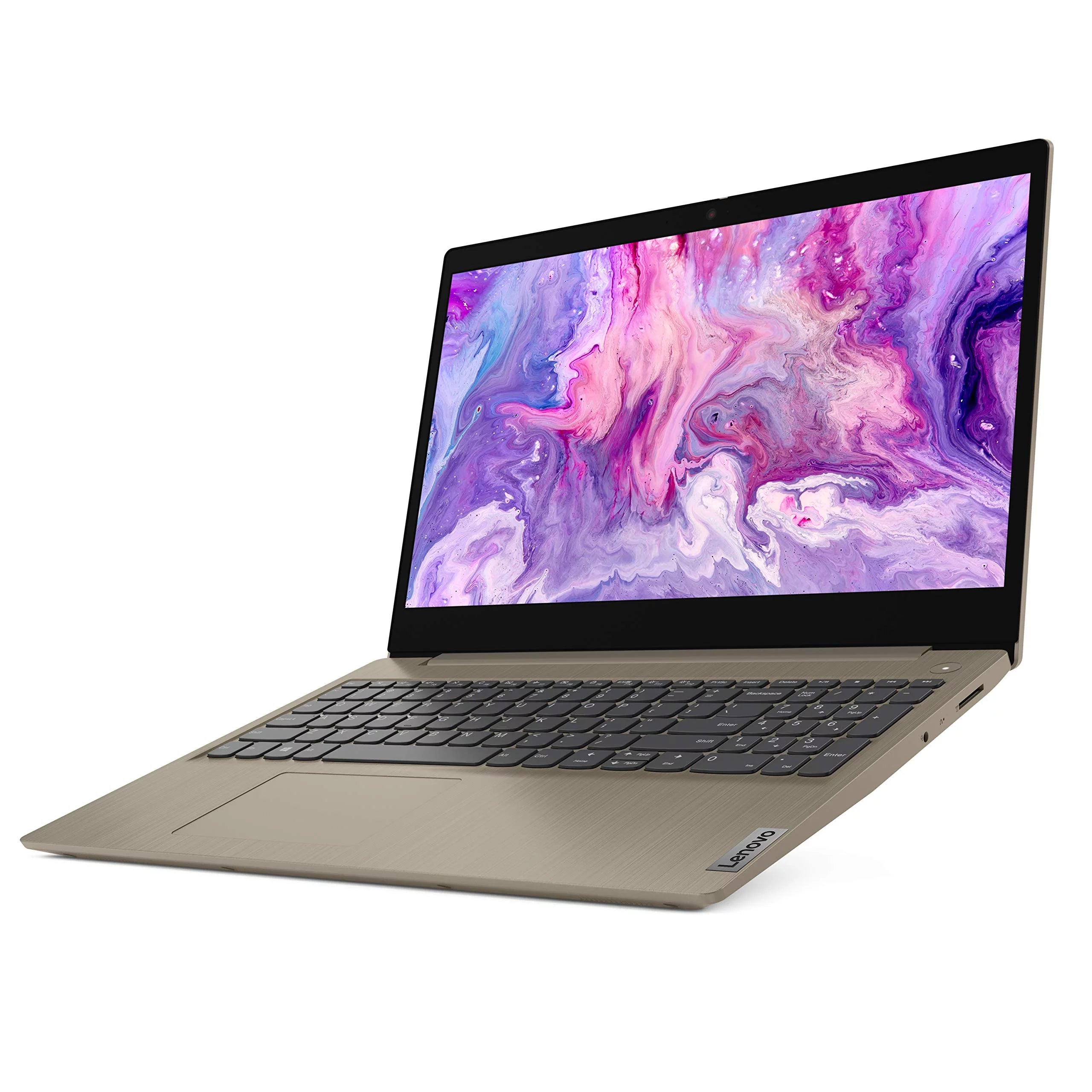 2021 Lenovo IdeaPad 3 15.6 FHD Business Laptop AMD Ryzen 5 Qud-Core 3500U 8GB DDR4 256GB NVMe SSD AMD Radeon Vega 8 HDMI Webcam Google Classroom Almond Windows 10 Pro w/ RE 32GB USB 3.0 Drive