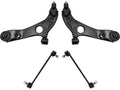 Front Control Arm Ball Joint Sway Bar Link Kit 4 Piece - Compatible with 2012 - 2015 Kia Optima 2013 2014