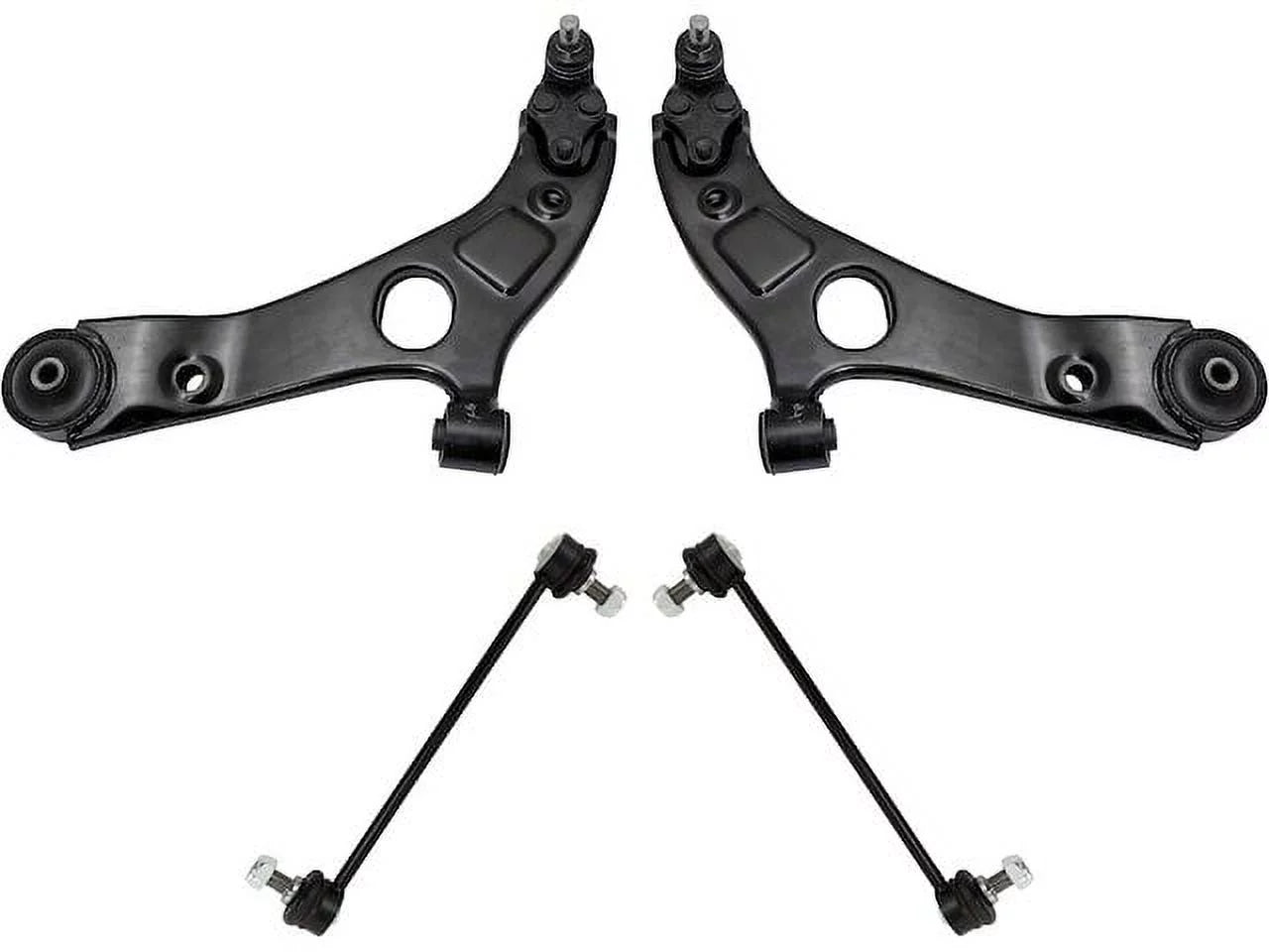 Front Control Arm Ball Joint Sway Bar Link Kit 4 Piece - Compatible with 2012 - 2015 Kia Optima 2013 2014