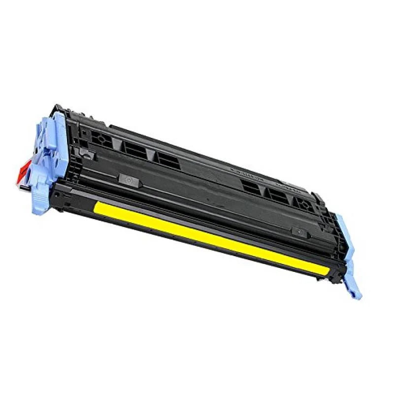 QINK 1 PACK Yellow Q6002A Toner For HP 124A HP Color LaserJet 1600 2600n 2605dn 2605dtn