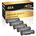 Arcon 5-Pack Compatible Toner for HP 48A CF248A works with LaserJet Pro M15w LaserJet MFP M28w M29w Pro M15a M16a M16w M28a M29a Printers (Black)