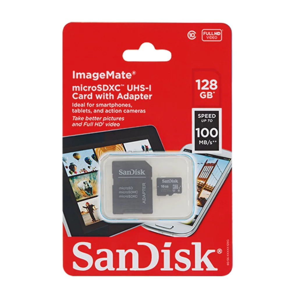 SanDisk ImageMate 128GB microSD with Adapter&nbsp;