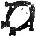 Detroit Axle - Front Lower Control Arms w/Ball Joints Assemblies Replacement for Volvo C30 C70 S40 V50 - 2pc Set Fits select: 2005-2006 VOLVO S40 2.4I, 2004 VOLVO S40 1.9T