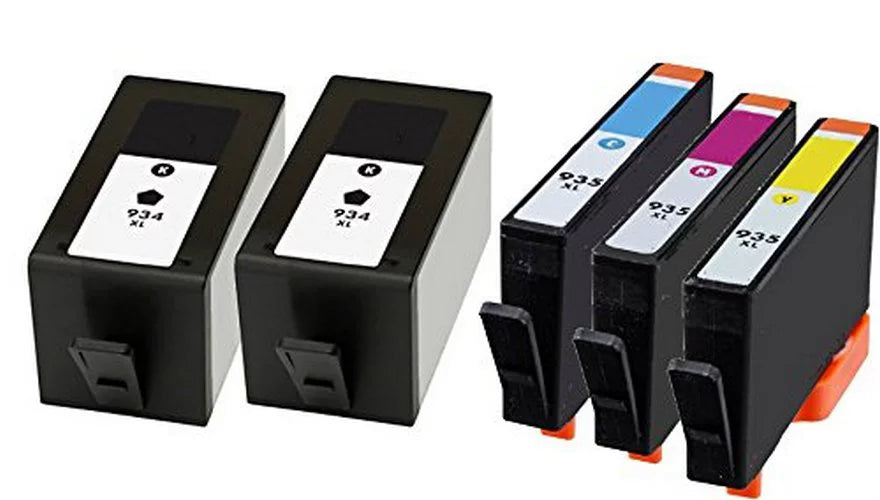 PrinterDash Replacement for OfficeJet Pro 6812/6220/6230/6830/6835 High Yield Inkjet Combo Pack (2-BK/1-C/M/Y) (NO. 934XL/NO. 935XL) (C2P19AE_2PK/F6U78AE_1PKMP)