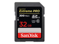 SanDisk Extreme Pro - Flash memory card - 32 GB - UHS-II U3 / Class10 - 1733x/2000x - SDHC UHS-II