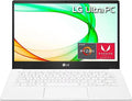 LG Ultra 13U70P 2022-13.3 FHD AMD Radeon Graphics - AMD Ryzen 5 4500U 6 Cores - 8GB DDR4 512GB NVMe SSD - HD Audio Wi-Fi 6 Bluetooth 5.1 - Win11 TLG 32GB USB - White
