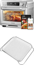 OUWI Air Fryer Toaster Oven, 12-in-1 Convection Ovens and Basket Accessories CTO-AB201-SUS