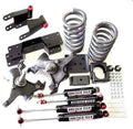 RTZ - Fits Chevy Chevrolet GMC C10 Pickup Truck 73-87 Lowering Kit 5 Front Drop Spindles & Lowering Coil Springs + 7 Rear Flipkit Kit + Doestch Tech Premium Nitro Shocks 2WD V8 Motor 1.25 ROTORS
