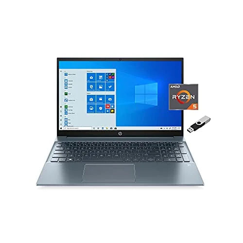 2022 HP Pavilion 15.6 FHD Business Laptop - AMD Ryzen 5 4500U 6-Core - 20GB DDR4 - 1TB NVMe SSD - AMD Radeon Graphics HDMI Webcam Bluetooth Fullsize Keyboard Windows 10 Pro w/ 32GB USB