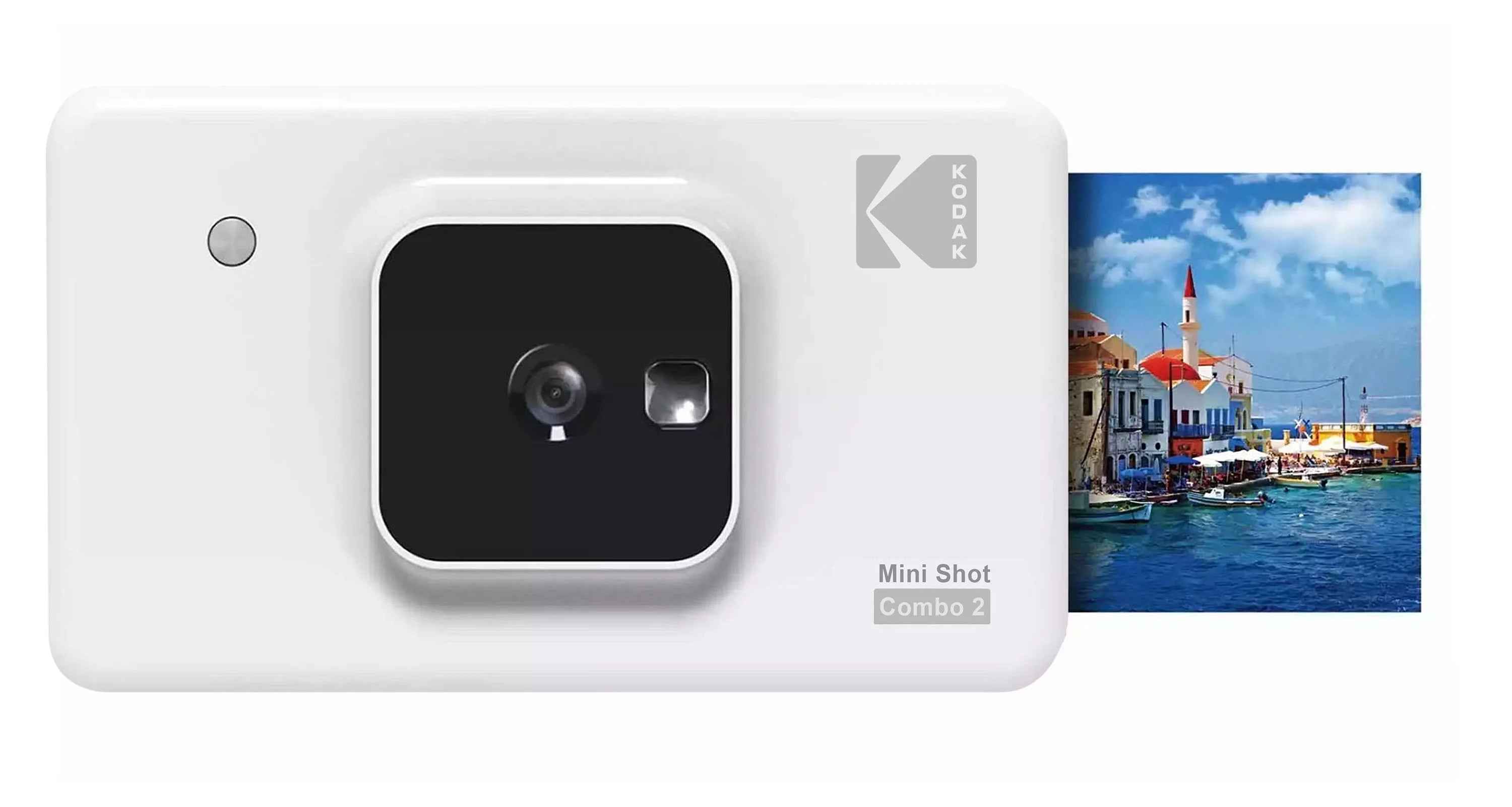 Kodak Instant 2 in 1 Portable Wireless Instant Camera & Photo Printer (White)
