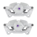 AutoShack Front New Brake Calipers Assembly with Bracket Set of 2 Driver and Passenger Side Replacement for 2015-2018 2019 VW Golf SportWagen 2015-2020 Golf 2019-2020 Jetta 1.4L 1.8L 2.0L AWD FWD
