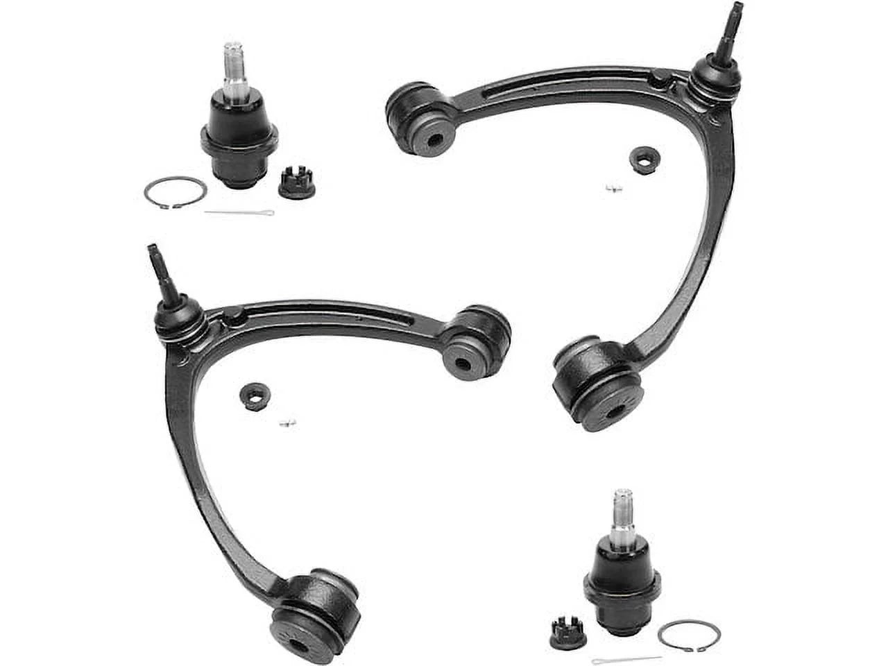 Front Control Arm and Ball Joint Kit - Compatible with 2007 - 2013 GMC Sierra 1500 2008 2009 2010 2011 2012