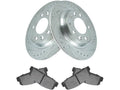 Rear Brake Pad and Rotor Kit - Compatible with 2003 - 2005 Mazda 6 2004