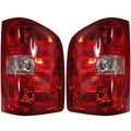 For 07-14 Silverado & Sierra Truck Taillight Taillamp Rear Brake Light SET PAIR
