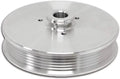 Cobra-Tek- CBK-HZ-02011-M- Aluminum stainless steel Compatible/Replacement 1979-2021 Ford Mustang 5.0L 6 Groove Power Steering Pulley Billet Machined.