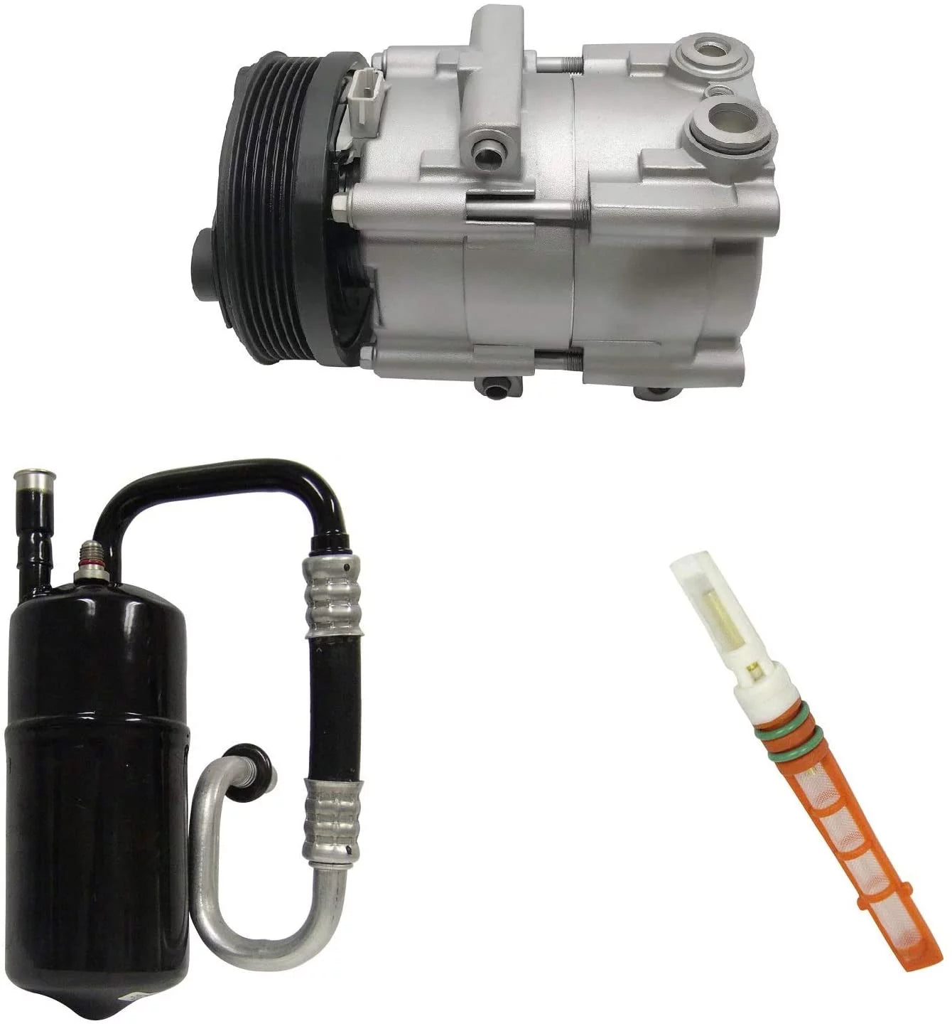 RYC Reman AC Compressor Kit KT AE21 Fits select: 2001-2005,2007 FORD ESCAPE XLT
