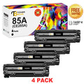 85A CE285A 4 Pack P1102w Toner Cartridge CE285D Compatible for HP 85A CE285A Toner Cartridge Black for HP Pro P1102w P1102 M1217nfw M1212nf MFP Printer Ink