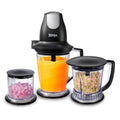 Master Prep 48 oz. Single Speed Black Professional Blender
