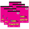 Roaring Spring Paper Products Kid's Drawing Pad, 9 x 12, 40 Sheets, Pack of 6