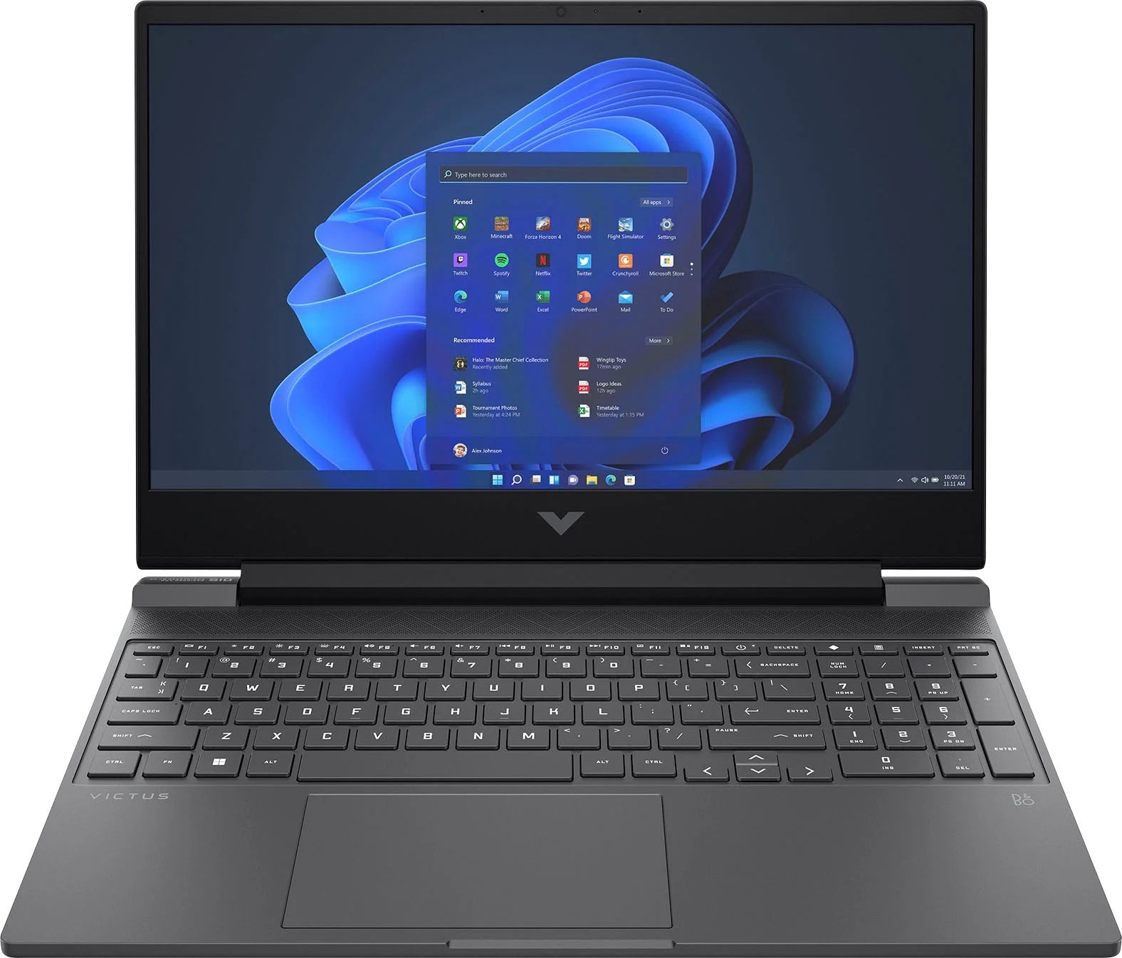 HP Victus 15 Gaming Laptop, 15.6 144Hz FHD Display, AMD Ryzen 5 7535HS Upto 4.5GHz, 16GB RAM, 2TB SSD, NVIDIA GeForce RTX 2050, Backlit keys, Windows 11 Pro
