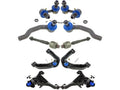 Front Control Arm Ball Joint Sway Bar Link and Tie Rod End Kit - 10 Piece - Compatible with 2005 - 2015 Nissan Xterra 2006 2007 2008 2009 2010 2011 2012 2013 2014