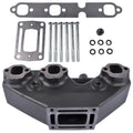 GELUOXI Exhaust Manifold w/Mounting Bolts and Gaskets for Volvo Penta and OMC V6 4.3L OMC-1-3857656