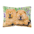Carolines Treasures SS8123PW1216 Chow Chow Decorative   Canvas Fabric Pillow, 12H x16W, multicolor
