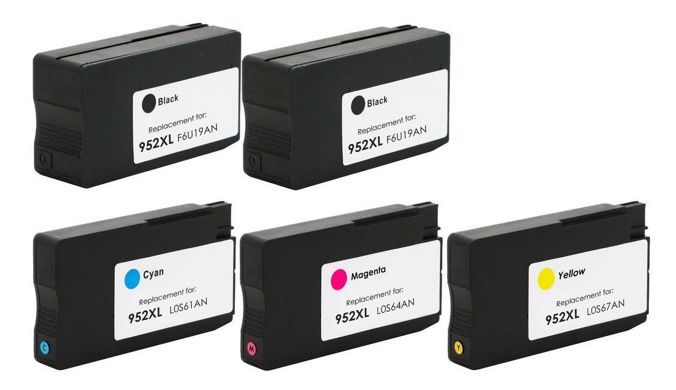 PrinterDash Remanufactured Replacement for HEWF6U15AN_2PK/N9K27AN_1PKMP - MultiColor Combo Pack